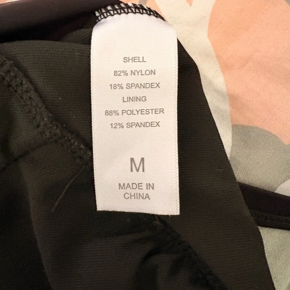 Coco Reef Black One-Piece Swimsuit with Skirt - Picture 4 of 6